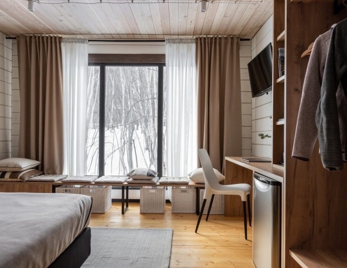 Дом 2-м. "FOREST" вид на лес - SPA-отель «Лагуна» Паратунка